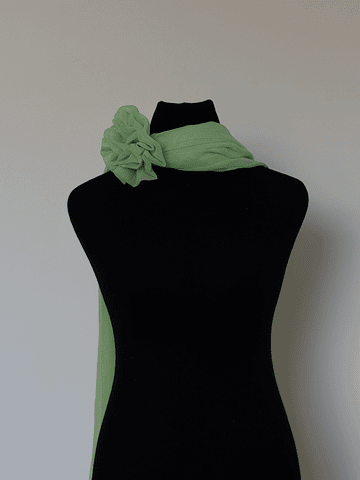 PAÑOLETA ROSA COLOR VERDE MELÓN