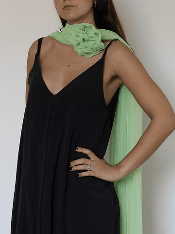 PAÑOLETA ROSA COLOR VERDE MELÓN