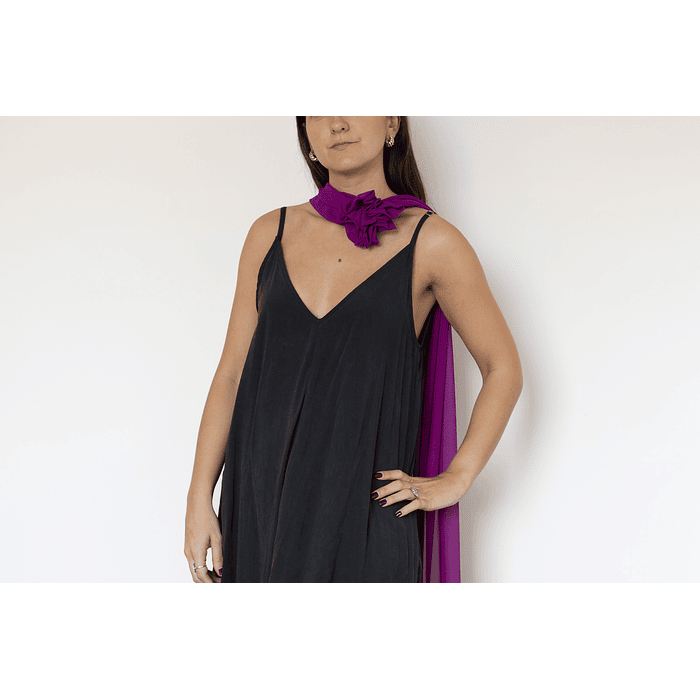 PAÑOLETA ROSA COLOR MAGENTA OSCURO 1