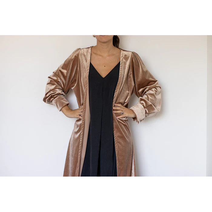 KIMONO TERCIOPELO DORADO 1