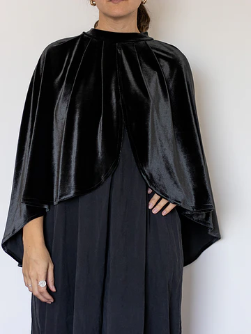 CAPA TERCIOPELO NEGRA