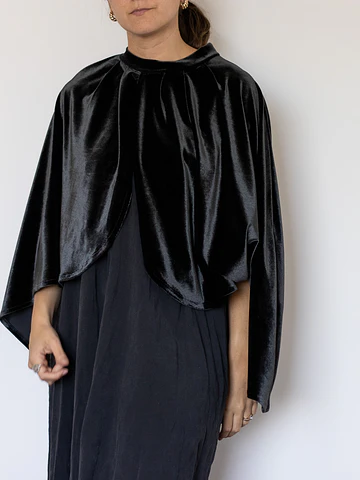 CAPA TERCIOPELO NEGRA