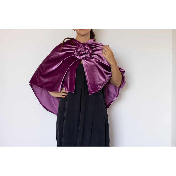 CAPA ANA TERCIOPELO ROSADA 1