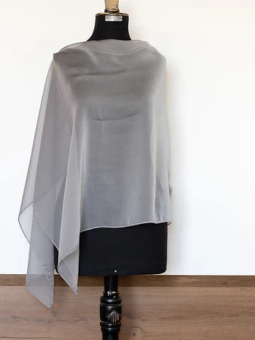 CAPA GASA GRIS OSCURO