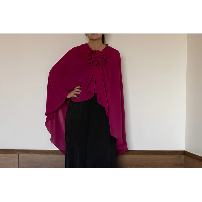 CAPA GASA ANA COLOR MAGENTA ROSADO 1
