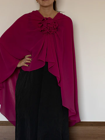 CAPA GASA ANA COLOR MAGENTA ROSADO