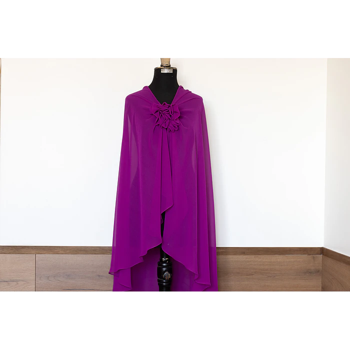 CAPA GASA ANA COLOR FUCSIA MORADO 1