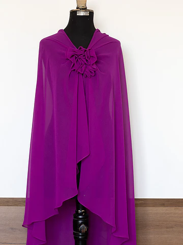 CAPA GASA ANA COLOR FUCSIA MORADO