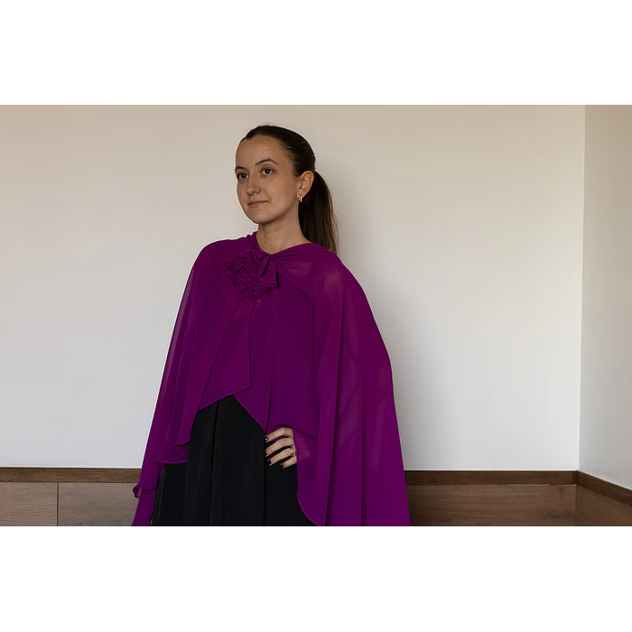 CAPA GASA ANA COLOR FUCSIA MORADO 3