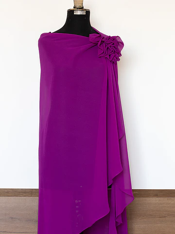 CAPA GASA ANA COLOR FUCSIA MORADO