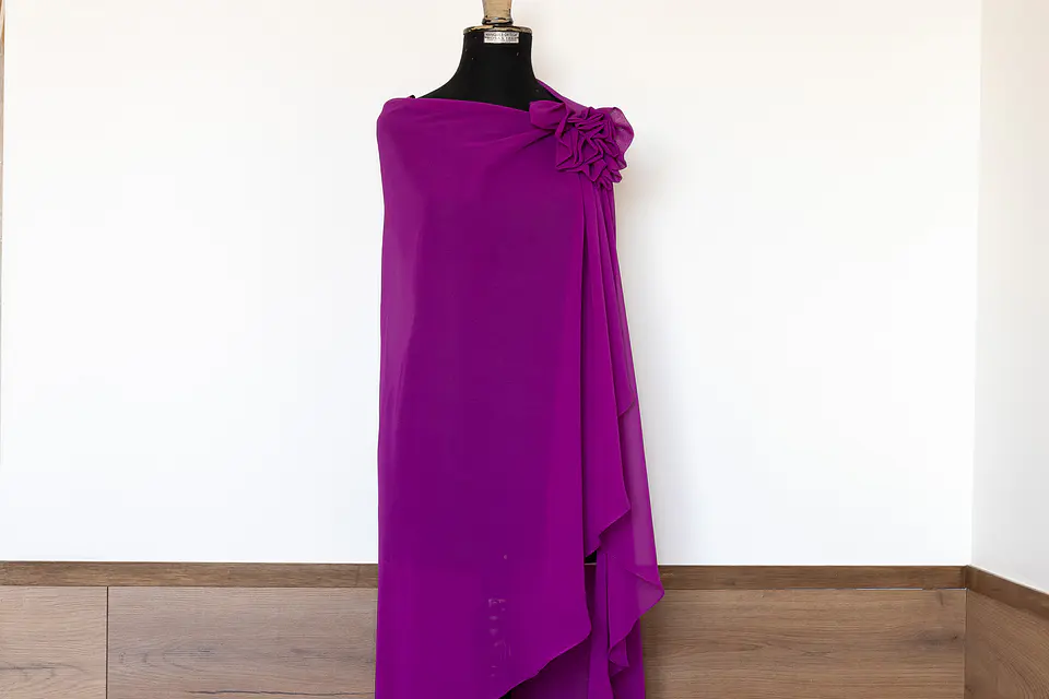 CAPA GASA ANA COLOR FUCSIA MORADO 2