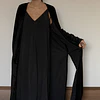 KIMONO TERCIOPELO COLOR NEGRO 2