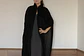 KIMONO VICTORIA TERCIOPELO COLOR NEGRO - Miniatura 1