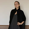 KIMONO VICTORIA TERCIOPELO COLOR NEGRO 3
