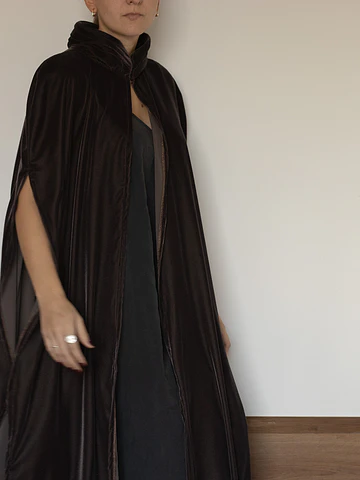 KIMONO VICTORIA TERCIOPELO CAFE