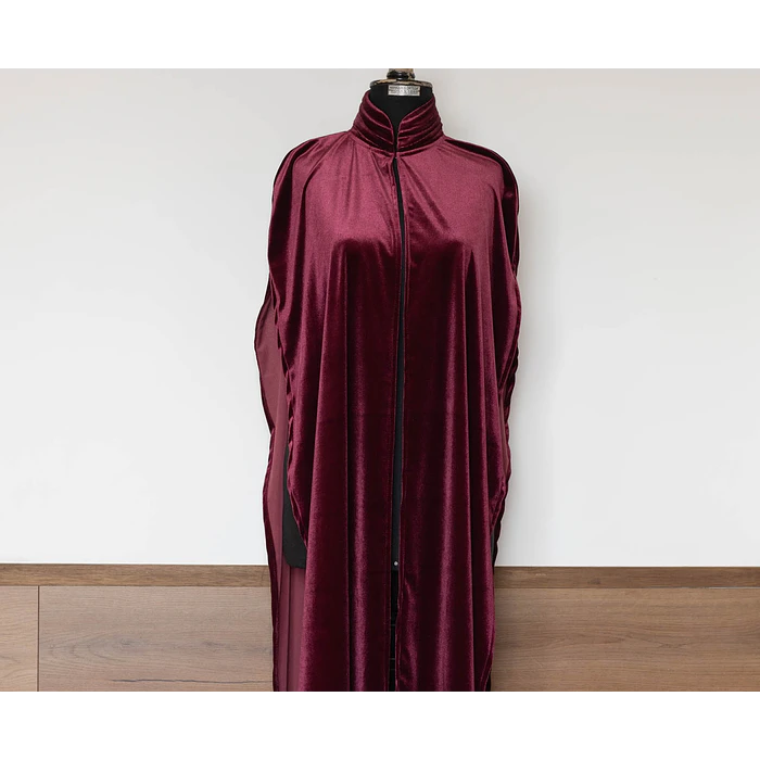 KIMONO VICTORIA TERCIOPELO BURDEO 3