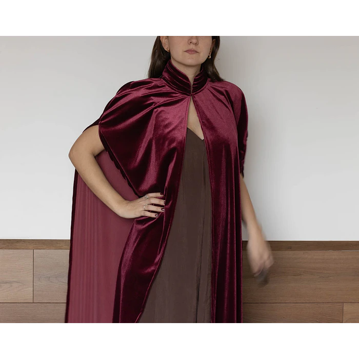 KIMONO VICTORIA TERCIOPELO BURDEO 1