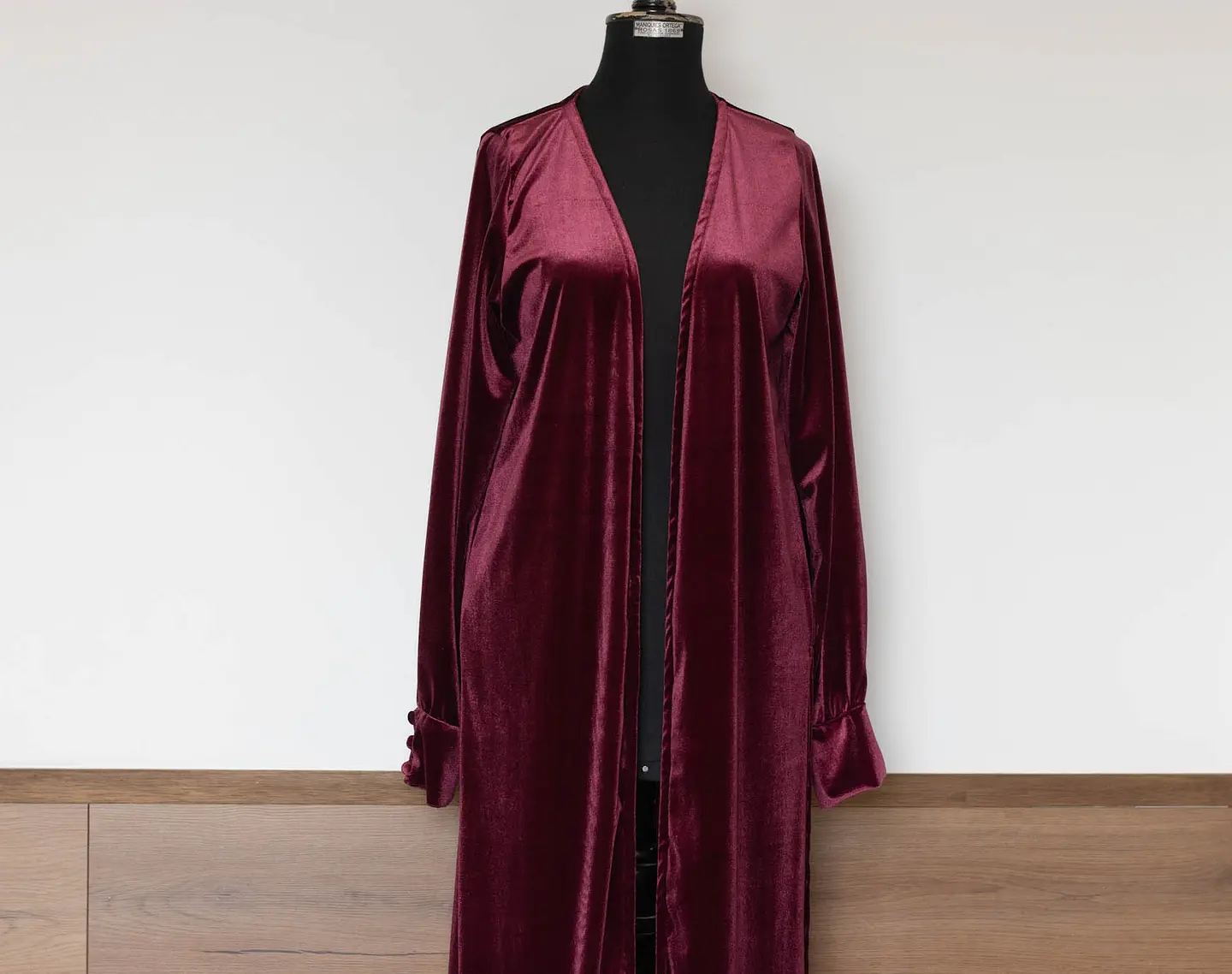 KIMONO TERCIOPELO BURDEO 3