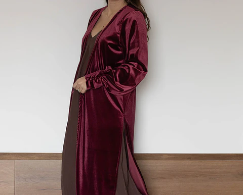 KIMONO TERCIOPELO A PEDIDO