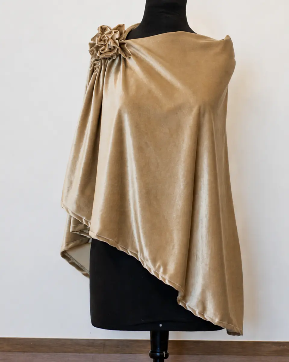 CAPA ANA TERCIOPELO DORADO ARENA 2