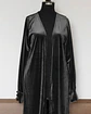 KIMONO TERCIOPELO GRIS OSCURO - Miniatura 1
