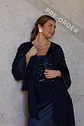 CHAQUETA BRILLOS AZUL - Miniatura 1