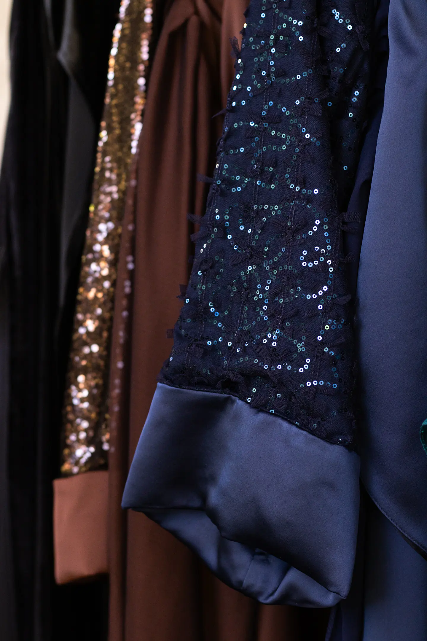CHAQUETA BRILLOS AZUL 3