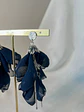 AROS CHIC TELA AZUL MARINO - Miniatura 3
