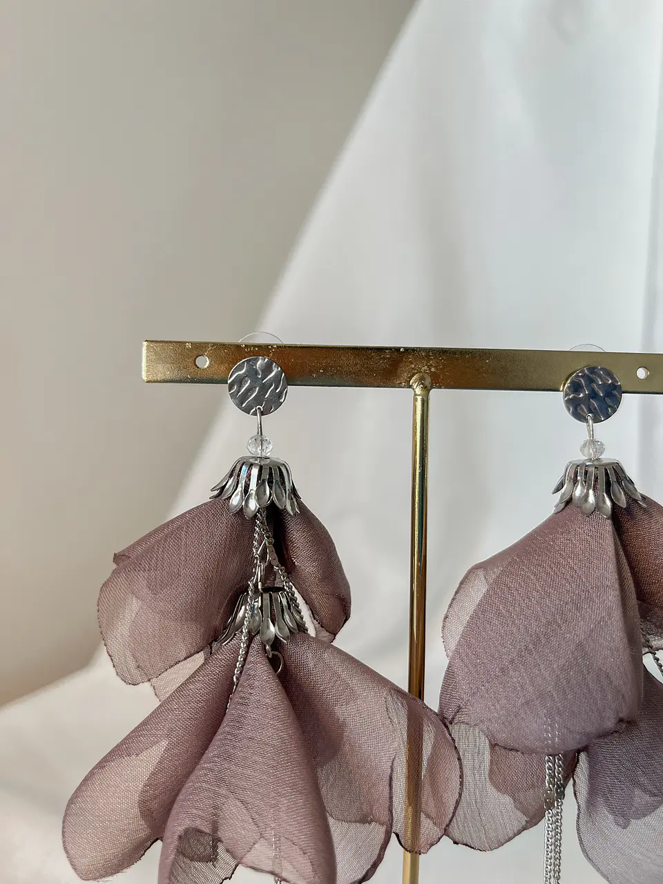 AROS CHIC TELA TAUPE 3