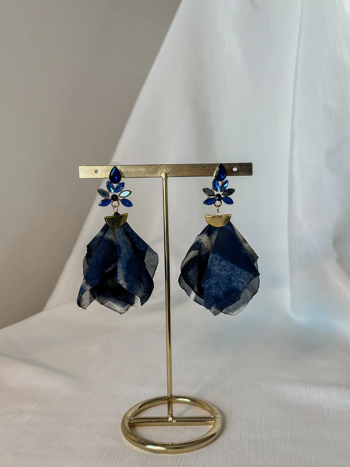 AROS TELA AZUL MANCHADA 1