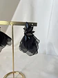AROS MEDIA FLOR CON GASA NEGRA - Miniatura 3