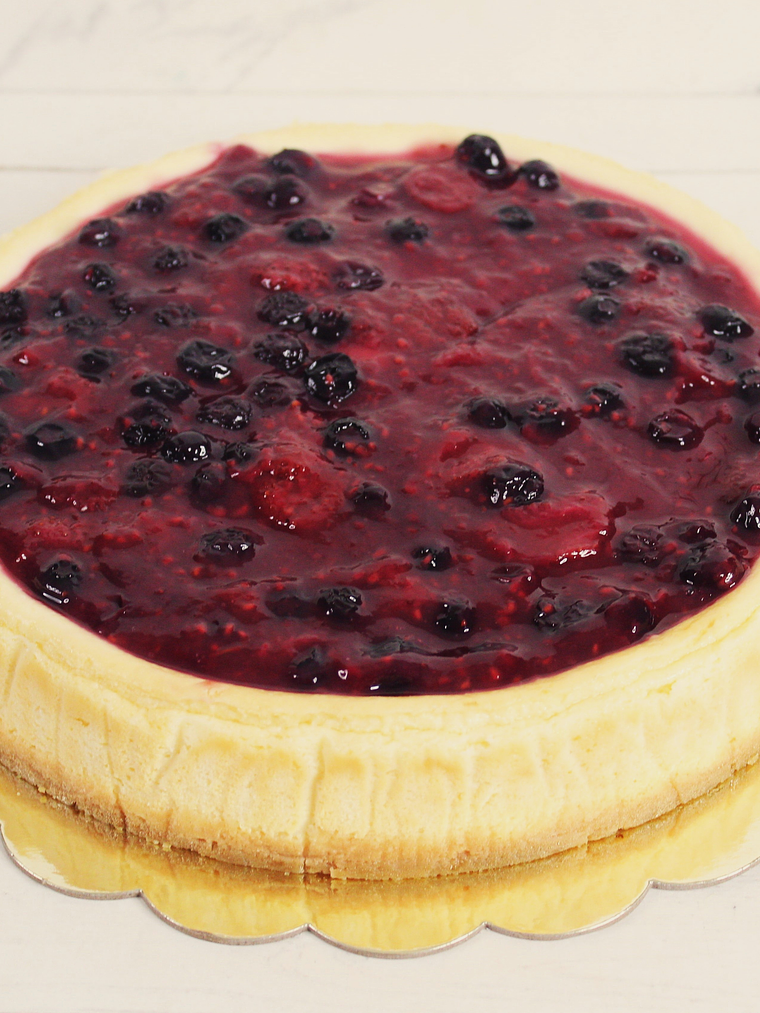Cheesecake Frutos Rojos - Trozo 1