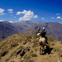DAVID TEAGER /  Horseback riding / ANDES TOUR 