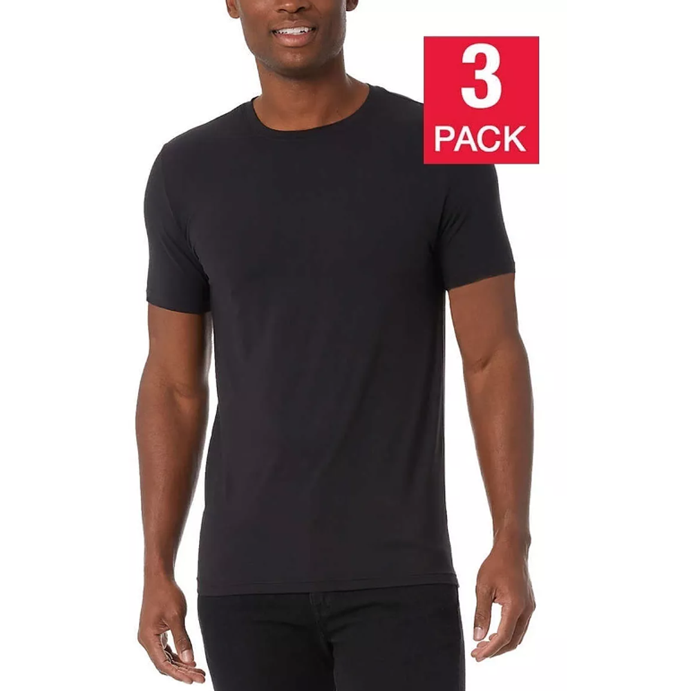 Playera 32 Degrees Mens Cool 3 Pack Stretch 100% Original