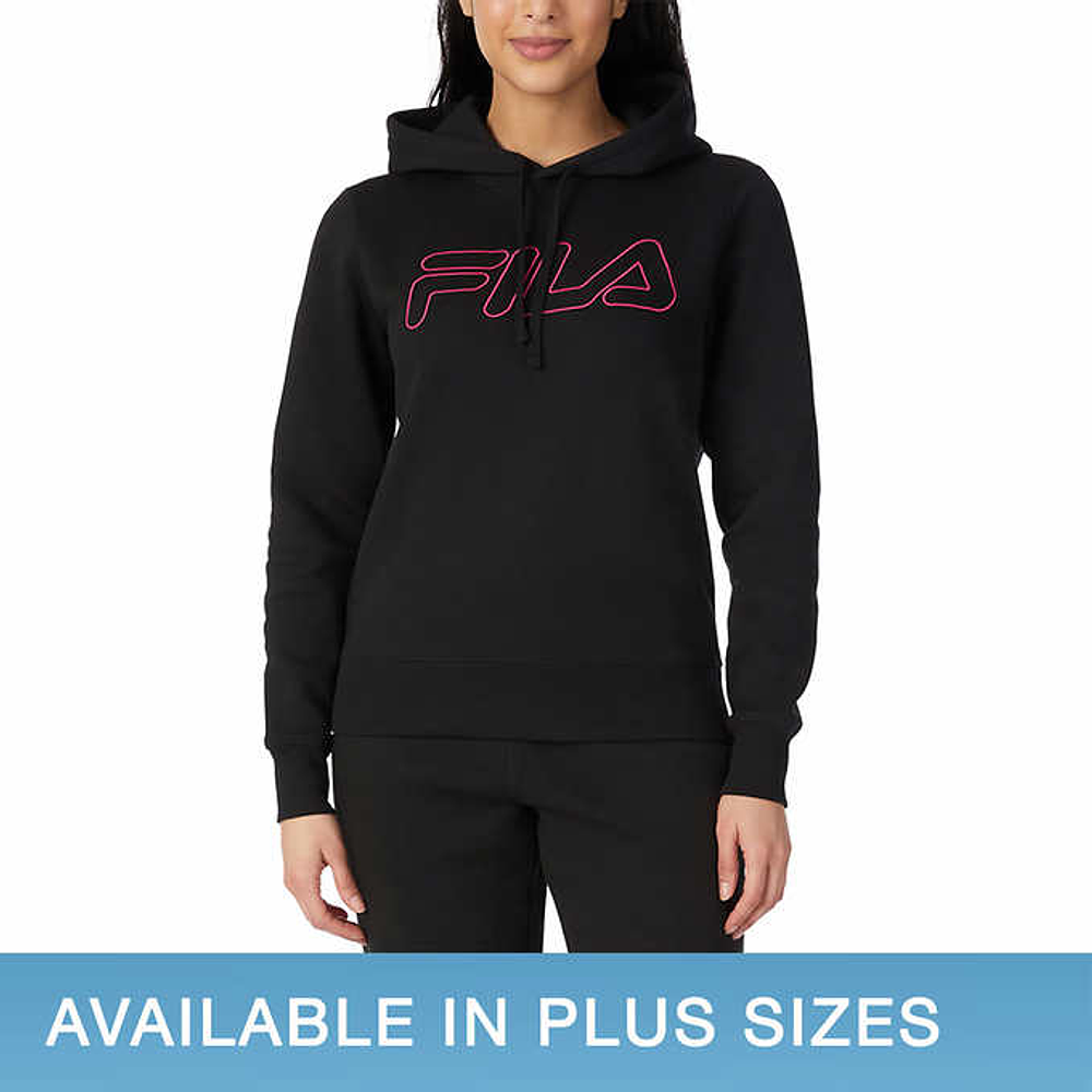 Hoodie Fila Mujer Sudadera Gorro Casual 100% Original