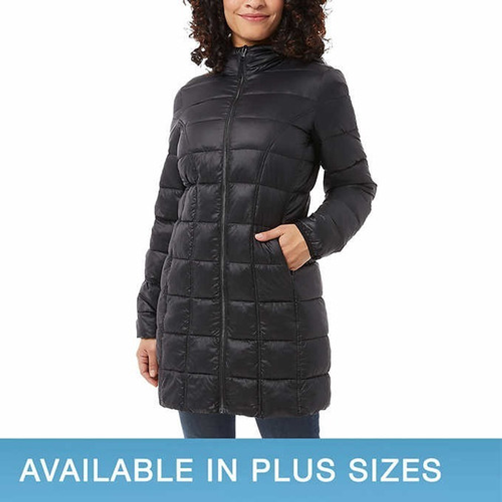 Chamarra Mujer Aventure Parka 3/4 Puffer Importada Americana