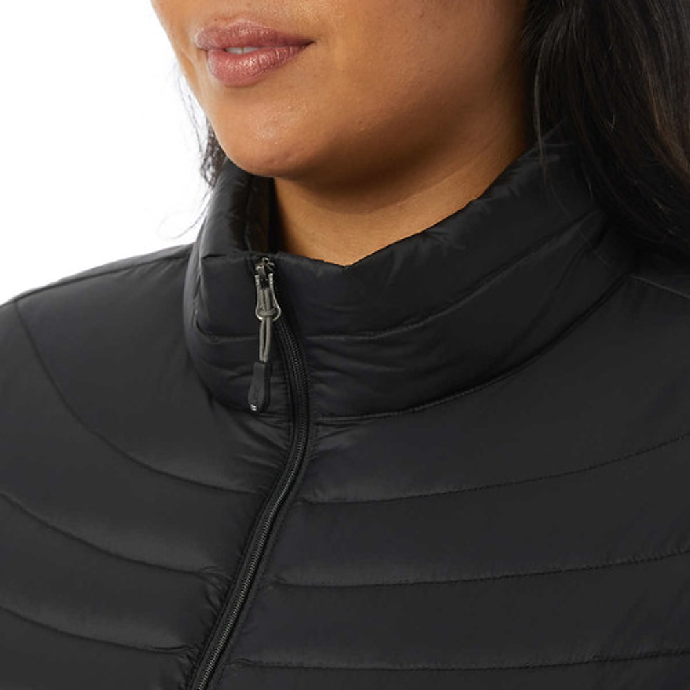 Chamarra Mujer 32 Degrees Capucha Stretch Jacket Black Original