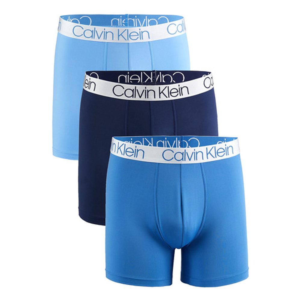 Boxer Calvin Klein Caballero 3 Pack Suave Cómodo Micro Fibra