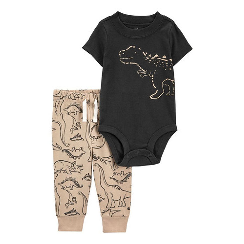 Conjunto Carters Bebe Niño Bodysuit Pant 3pz Set Original 