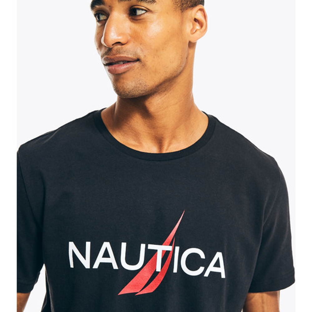 Playera Nautica Hombre Camiseta Logo 100% Original T- Shirt