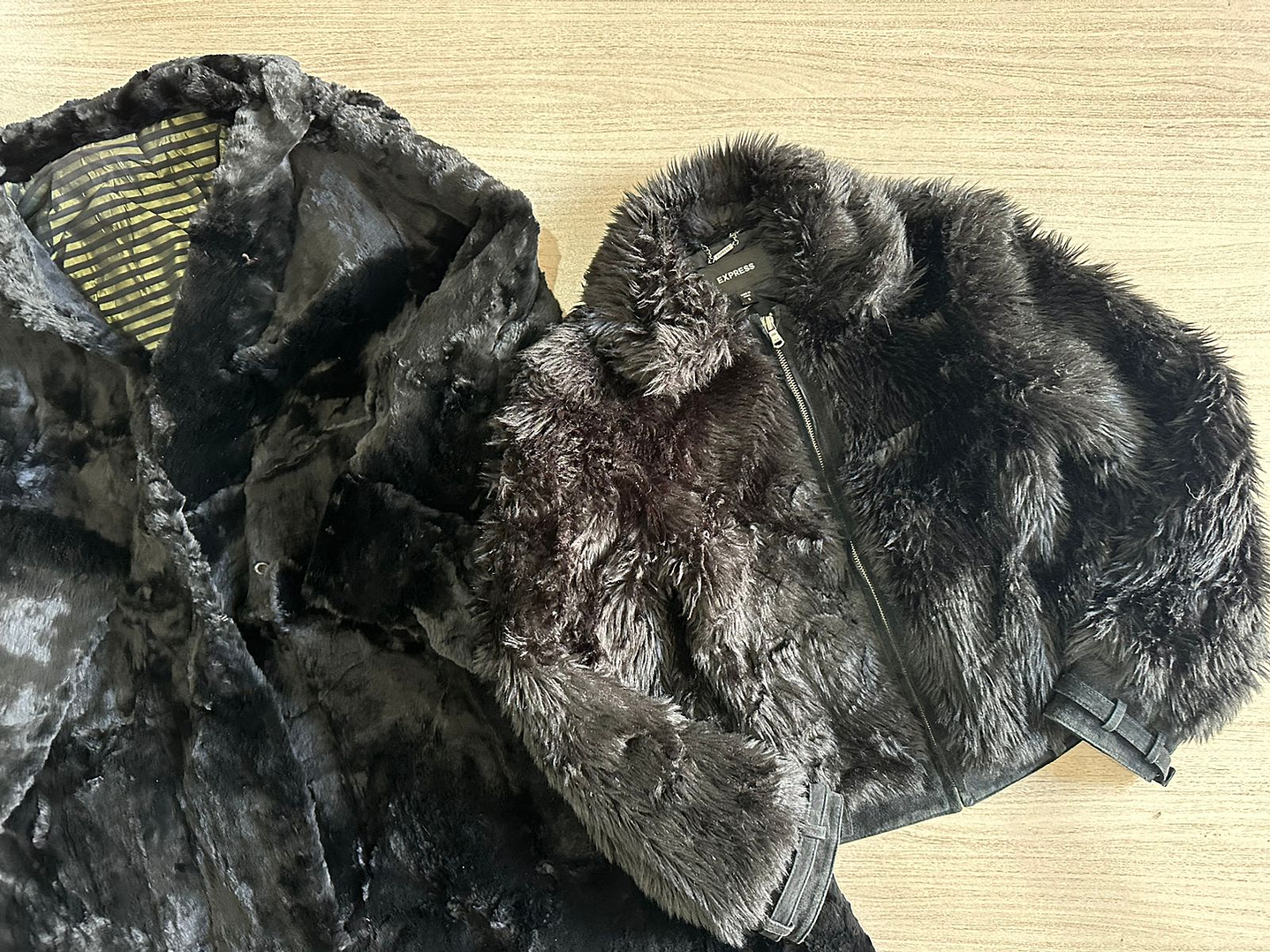 Fardo Abrigo/Chaqueton Piel Sintetica Primera 3