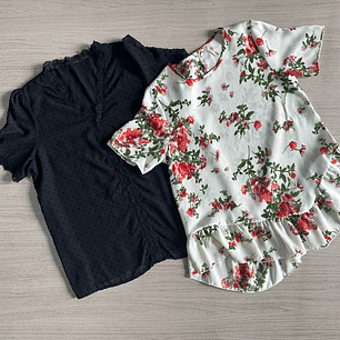 Fardo Blusas Manga Corta Primera
