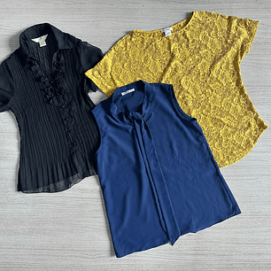 Fardo Blusas Manga Corta Segunda