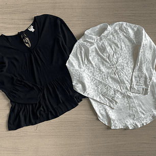 Fardo Blusas Manga Larga Segunda