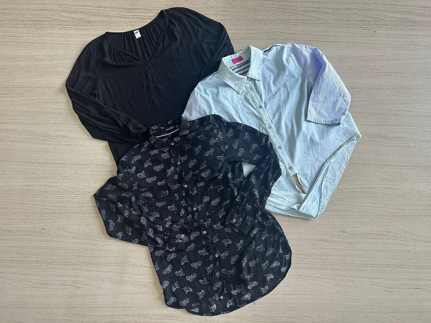 Fardo Blusas Manga Larga Primera 3