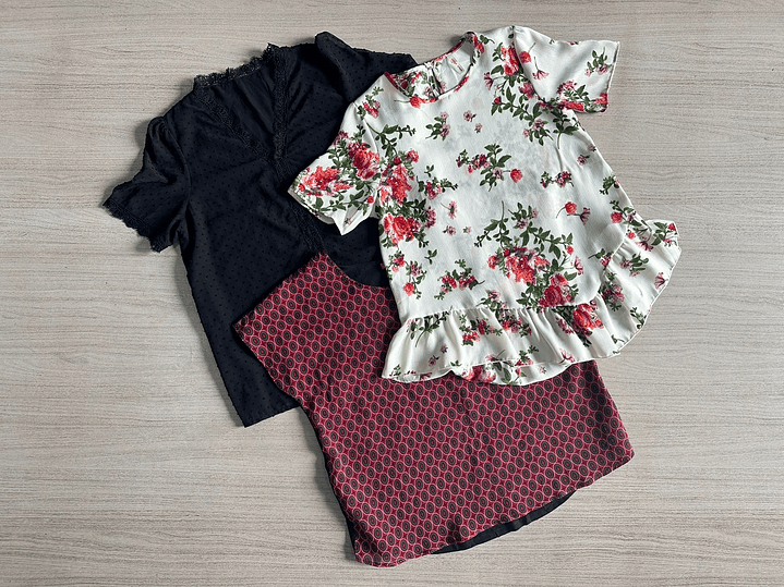 Fardo Blusas Manga Corta Tercera 4