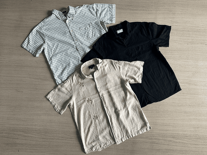 Fardo Blusas Manga Corta Tercera 6