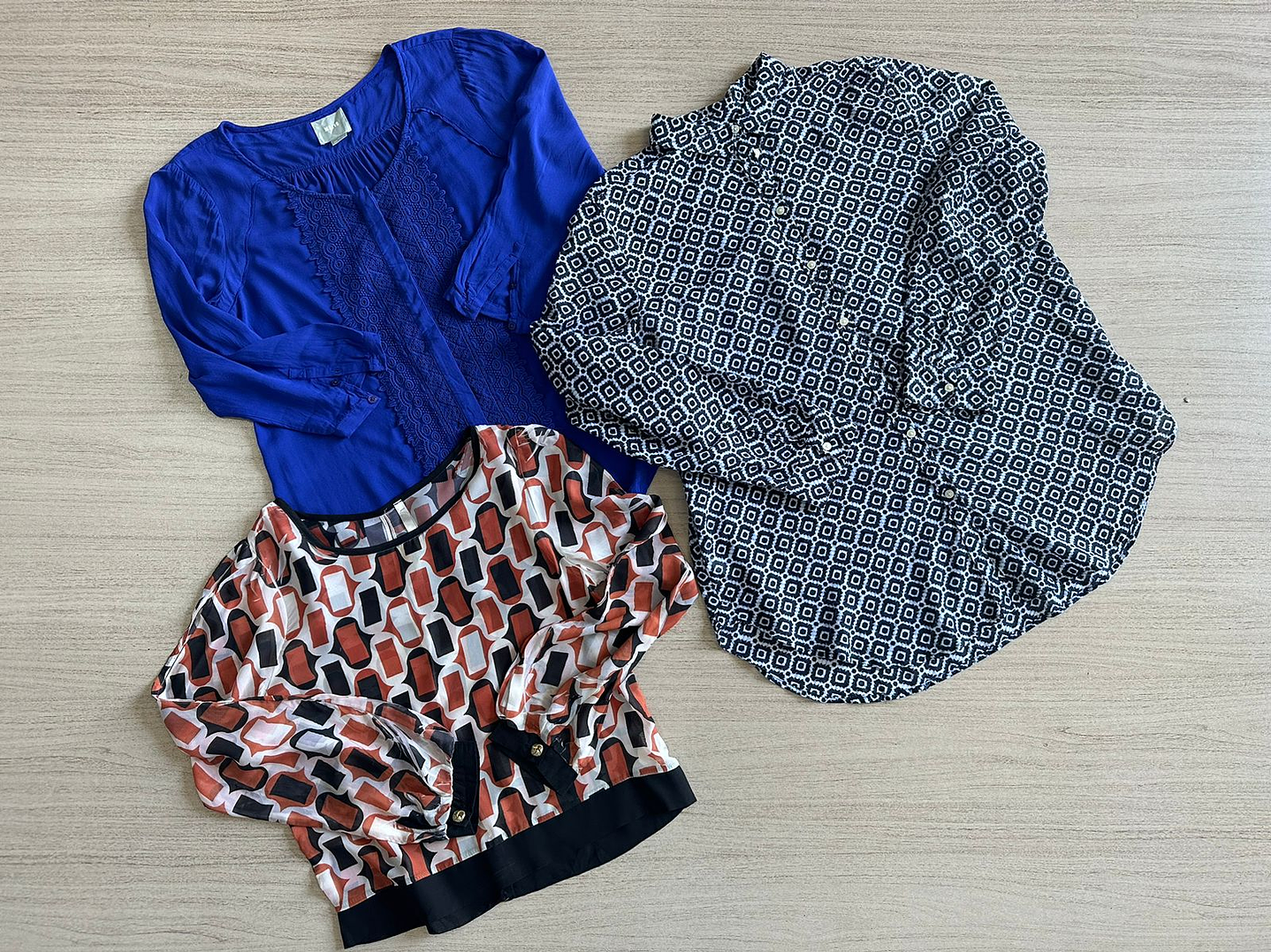 Fardo Blusas Manga Larga Segunda 5