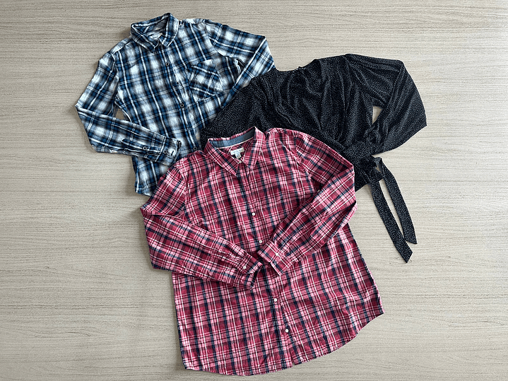 Fardo Blusas Manga Larga Tercera 6