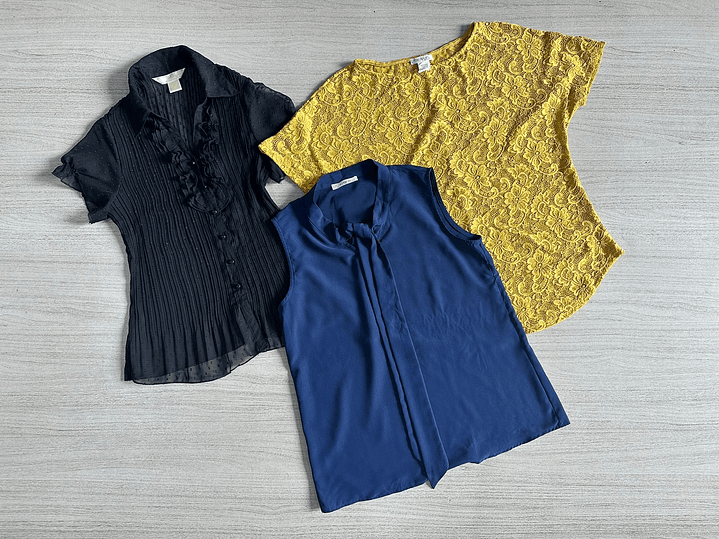 Fardo Blusas Manga Corta Tercera 8